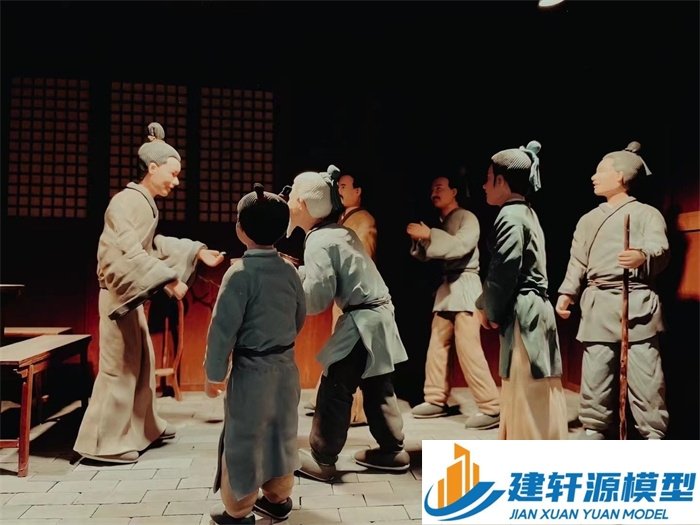 桦川喻侃压粮饷军场景