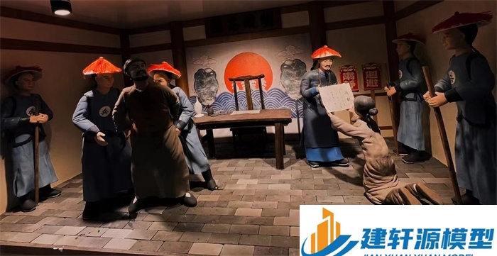 桦川陈规除恶绅微缩场景