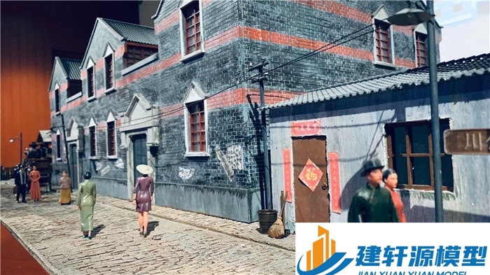 桦川中共四大纪念馆微缩