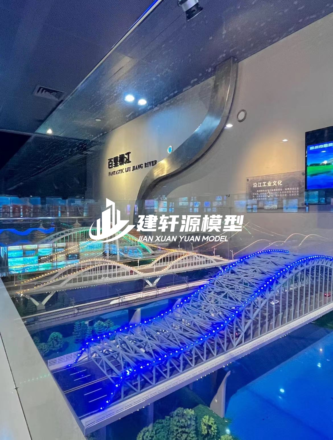 桦川桥梁模型制作