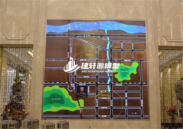 桦川区域壁挂模型