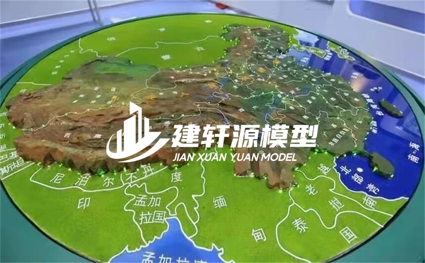 桦川地形模型制作